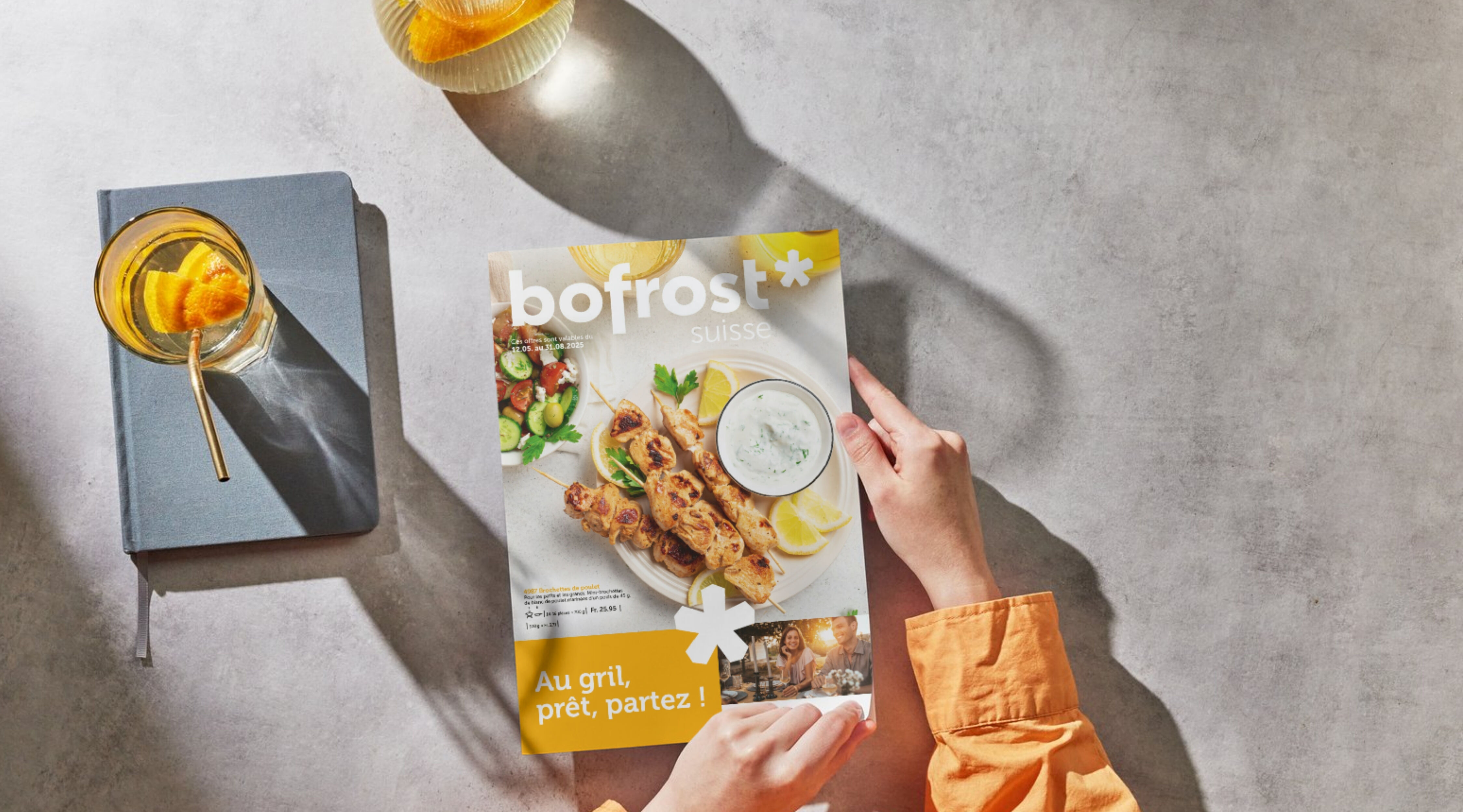 Dépliants de grillades 2025